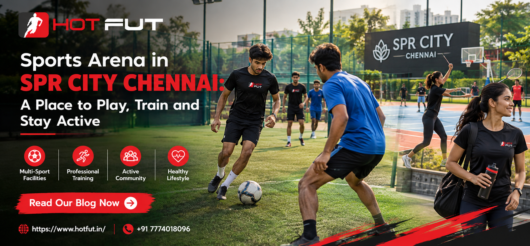 Sports Arena in SPR City Chennai A Place to Play, Train and Stay Active